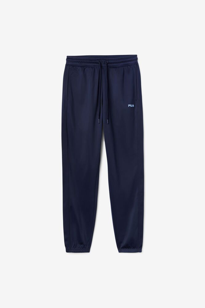 Fila Pants Argentina Track Mens Navy - India JPO-098524